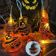 Halloween Led Pumpkin Spider Ghost Hand Lighting Chain Decorative Holiday Light - EX-STOCK Canada