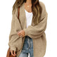 Fall fashioned jacket Knitted Cardigan sweater for women - EX-STOCK Canada