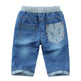 Simple And Versatile Casual Boys' Denim Capris Denim Pant Trouser for boys - EX-STOCK Canada