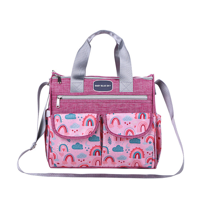 Multi-functional Lightweight Mom Bag – Large Capacity Diaper Bag (S & L, Single or Double Cap)