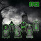 6Pcs Skull Or 6Pcs Tomb Or 5Pcs Black Cat Halloween Yard Sign Decorations Glow In The Dark For Haunted House Garden Yard And Scary Theme Party - EX-STOCK Canada