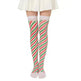 Christmas Plush Doll Knee Socks Bow Stockings - EX-STOCK CANADA
