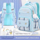 Primary School Student Schoolbag Girls' Plaid Backpack - EX-STOCK Canada