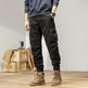New Retro Ankle-tied Loose Overalls Versatile Casual Cargo Pant men - EX-STOCK Canada