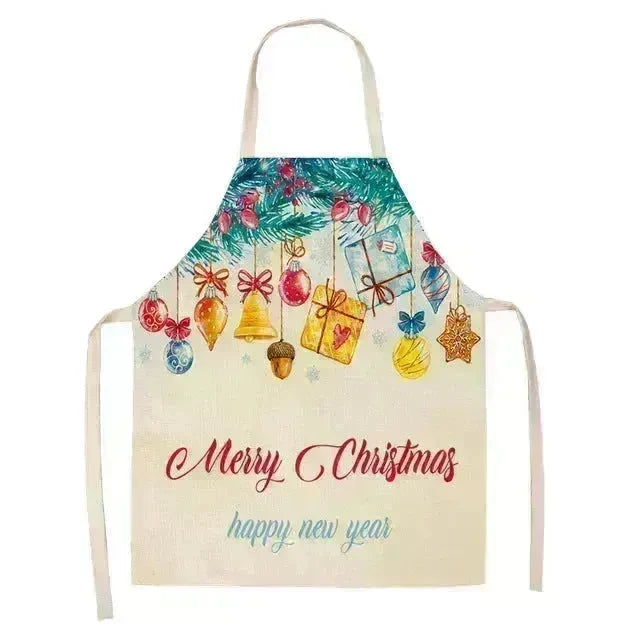 Personalized Christmas Aprons gifts idea for chefs bakers - EX-STOCK CANADA