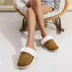 Winter Warm Plush Slippers Home Indoor Non-slip Bedroom Floor Soft Fuzzy Slipper For Couple Fashion Solid House Shoes - EX-STOCK Canada