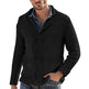 Men's Fashion Solid Color Lapel Long Sleeve Knit Jacket EX-STOCK Canada 