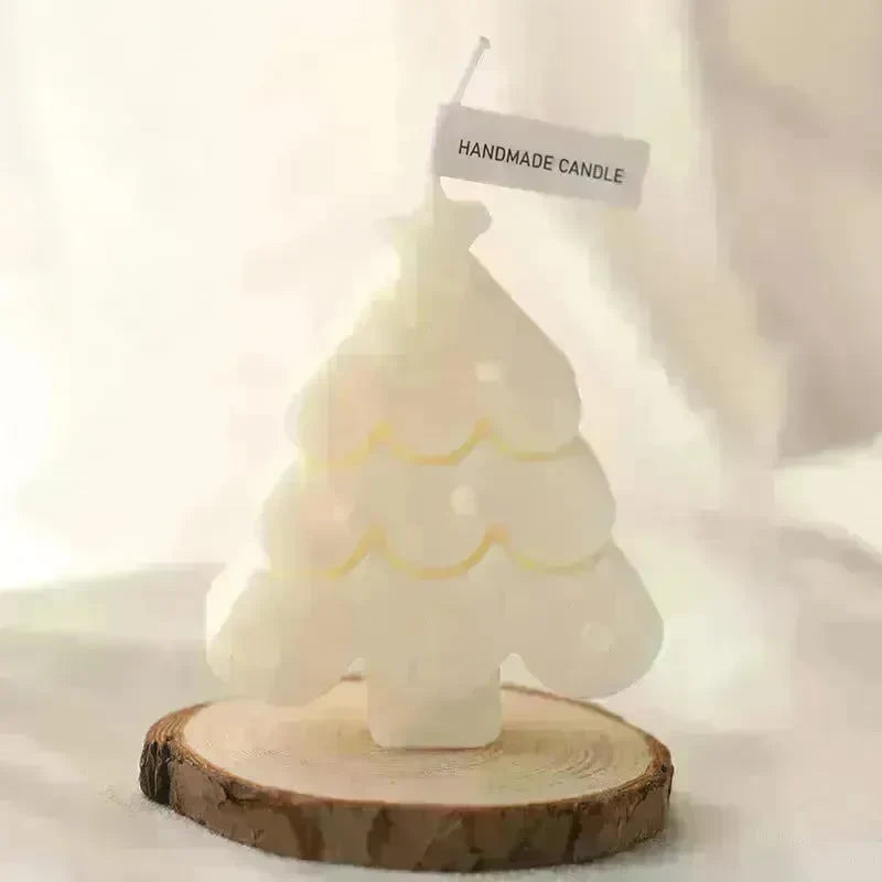 Christmas Tree Silicone Molds For DIY Christmas Creative Atmosphere Decoration Handmade Fragrant Candles - EX-STOCK CANADA