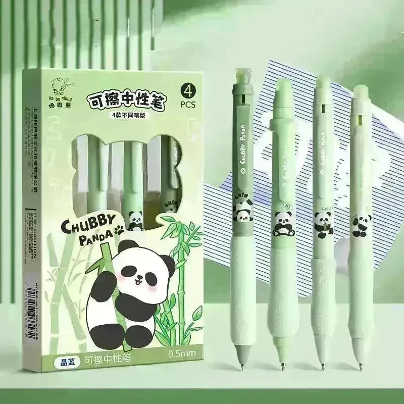 Cartoon Chubby Panda Erasable Pen for School Children - EX-STOCK CANADA