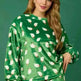 Women's Christmas Hat Pajamas Long Sleeve Trousers Suit - EX-STOCK CANADA