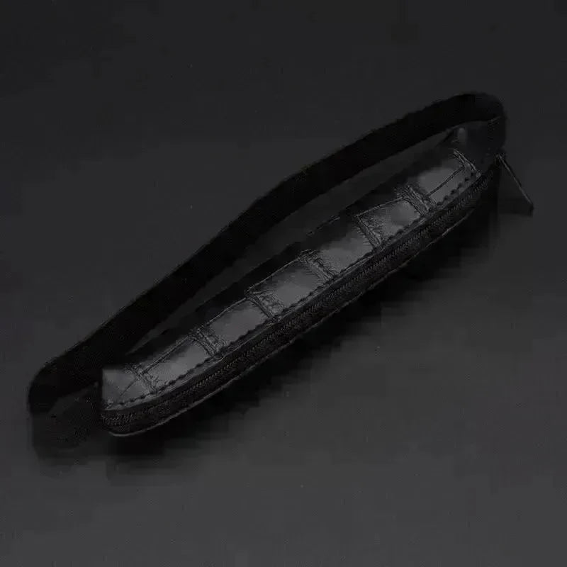 Easy To Carry PU Leather Office Pencil Case - EX-STOCK CANADA