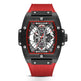 Men's Tonneau Fashion Trend Silicone Strap Luminous Sports Watch - EX-STOCK Canada