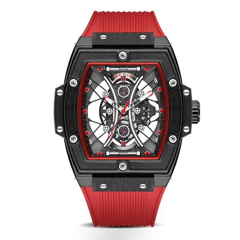 Men's Tonneau Fashion Trend Silicone Strap Luminous Sports Watch - EX-STOCK Canada
