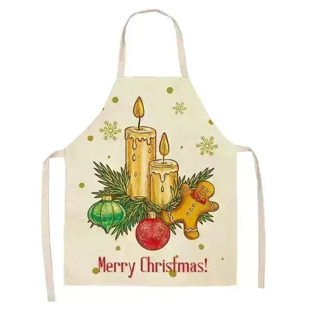Personalized Christmas Aprons gifts idea for chefs bakers - EX-STOCK CANADA