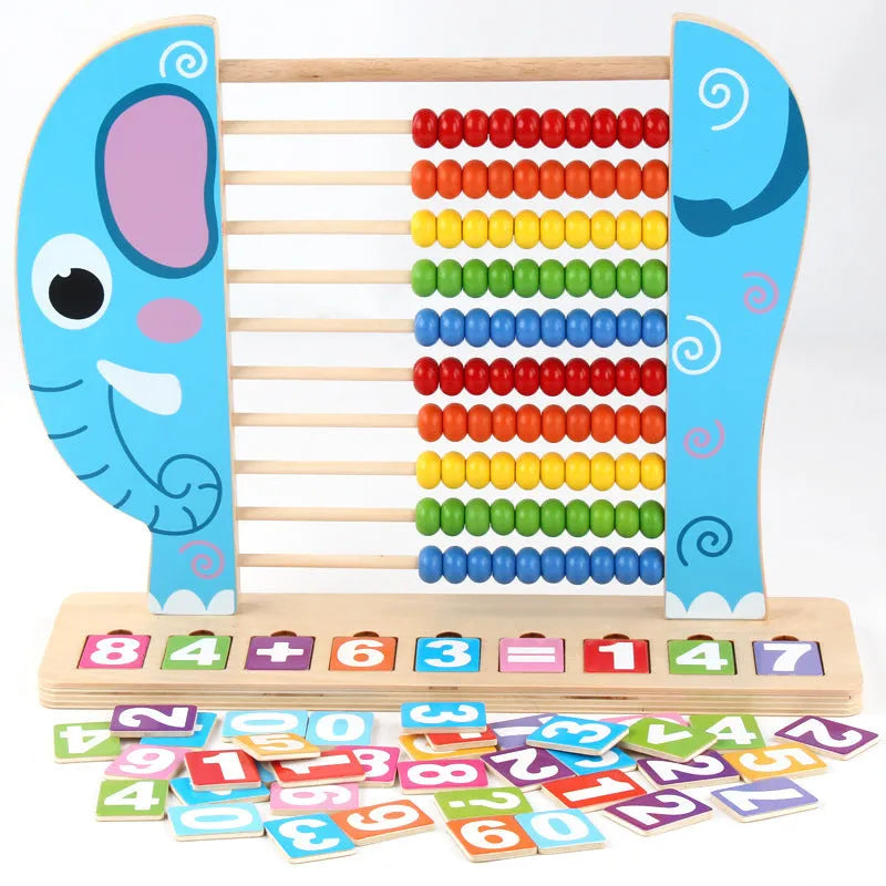 Kindergarten Elementary School Math Children Standing Abacus Count frame - EX-STOCK CANADA