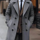 Fall Winter Men Woolen Coat Double Breasted Overcoat for men - EX-STOCK Canada