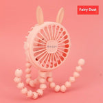 USB Powered summer heat Handheld fan with stand and Night light - EX-STOCK Canada