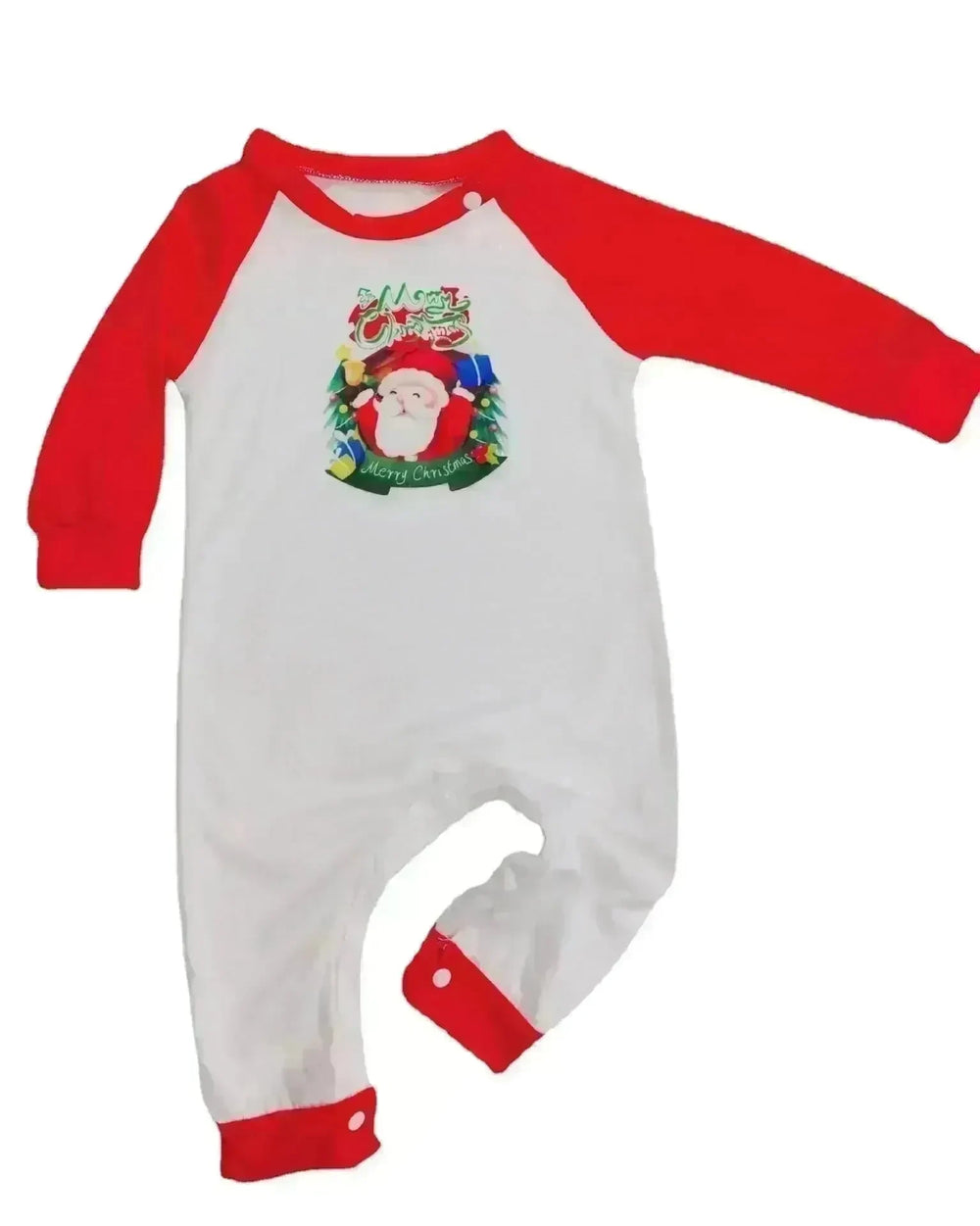 Christmas Parent-Child Clothes Set Long Sleeve T-Shirt Plaid Pants Family Matching Pajamas - EX-STOCK CANADA
