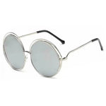 Large Frame Round Frame Unisex Sun Glasses True Film Ink Mirror Flat Light Mirror - EX-STOCK Canada
