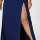 Women's High Waist Slit Solid Color Side Slit Maxi Skirt - EX-STOCK Canada