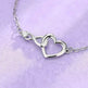Heart-shape Bracelet Fashion Jewelry Versatile Love Bracelet Gift For Girlfriend Valentine's Day - EX-STOCK CANADA