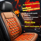 Winter Solid Color Car Plush Warm Cushion | EX-STOCK product gallery photo 3