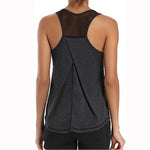 I-shaped Vest Mesh Yoga Sports Running Vest Sleeveless Workout Clothes - EX-STOCK CANADA
