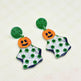 Halloween Day Ornament Colorful Ghost Eyes Funny Acrylic Earrings For Women - EX-STOCK Canada
