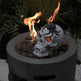 Demon Skull,Suitable For Outdoor Fireplace And Fire Pit, Halloween Decoration - EX-STOCK Canada