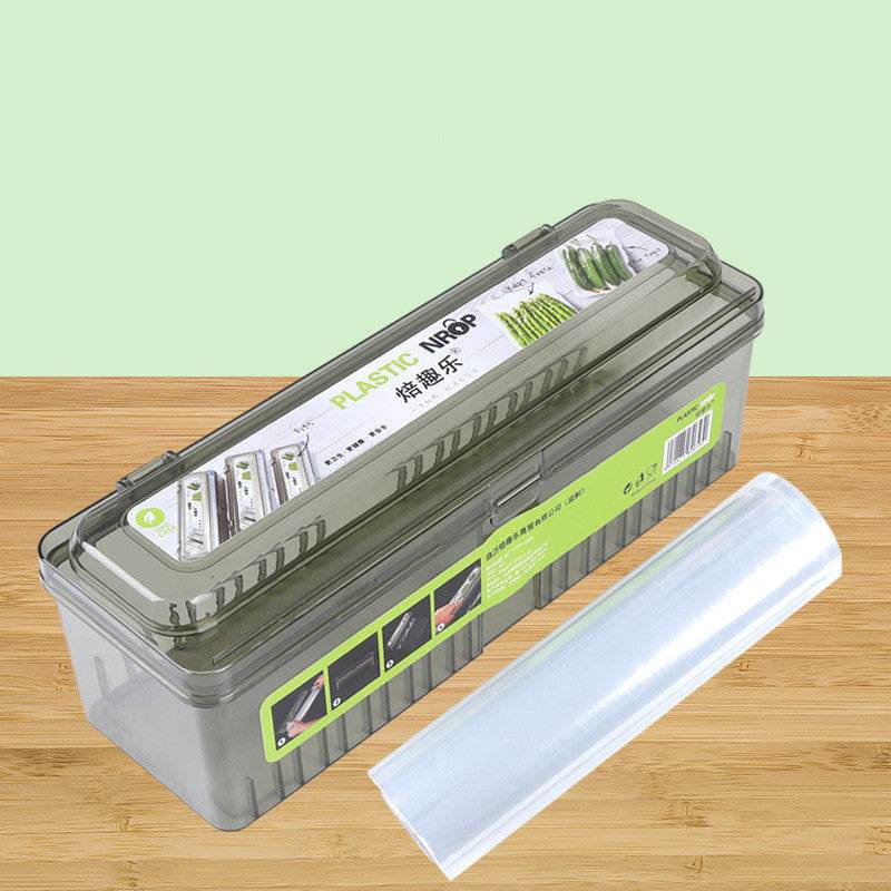 Food PE Large Roll Boxed Plastic Wrap Cutter Cling Film Wrapper - EX-STOCK Canada