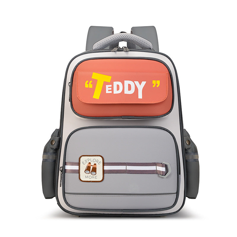 Children's Cartoon Letters British Style Schoolbag EX-STOCK