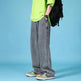Straight Loose Jeans Men Casual Trousers Hip Hop Cargo Denim Pants With Zipper - EX-STOCK CANADA