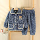 Children Thick Winter Fleece Pajamas set boys girls kids - EX-STOCK Canada