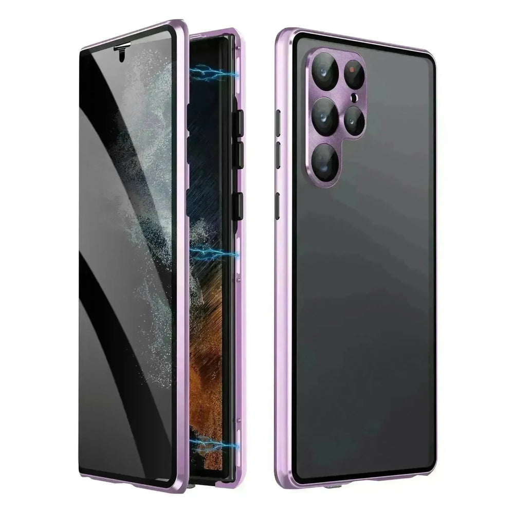 Suitable For Goggles Metal Phone Case Peep-proof Magnetic King Magnetic Phone Case - EX-STOCK CANADA