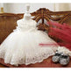 Birthday Photo Clothes Women's Tulle Tutu Super Fairy Princess Dress Girls Bow gown Christening dress Baptism dress - EX-STOCK Canada