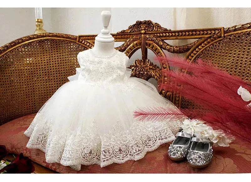 Birthday Photo Clothes Women's Tulle Tutu Super Fairy Princess Dress Girls Bow gown Christening dress Baptism dress - EX-STOCK Canada