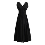 Women's Summer French Seaside Vacation Waist-tight Temperament Midi Skater Dress - EX-STOCK CANADA