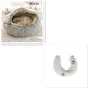 2 In 1 Dog And Cat Bed Pet Winter Bed Round Plush Warm Bed House Soft Long Plush Pets Bed Pet Products EX-STOCK Canada 