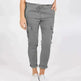 Casual Cargo Pants With Pockets Solid Color Drawstring Waist Pencil Trousers For Women - EX-STOCK CANADA