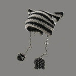 Breathable Windproof Cute Thermal Head Cover Woolen Cap beanies - EX-STOCK Canada