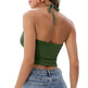 Summer Halter neck Tank top Vest women - EX-STOCK CANADA