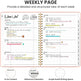 A5 Planner 2026 Coil Notebook 