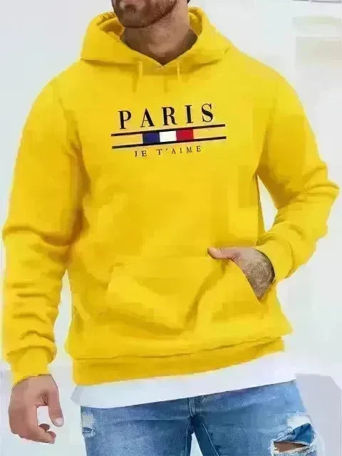 Casual Autumn And Winter Thick Cashmere sweatshirt Hoodie Pullover for men - EX-STOCK CANADA