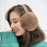 Folding Earmuffs For Warmth Lovely Women In Winter - EX-STOCK Canada