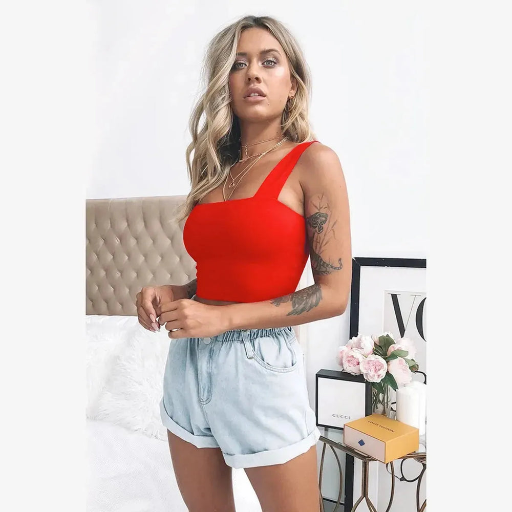 Summer New Fashion Women Crop Top Sexy Sleeveless Tank Tops - EX-STOCK CANADA