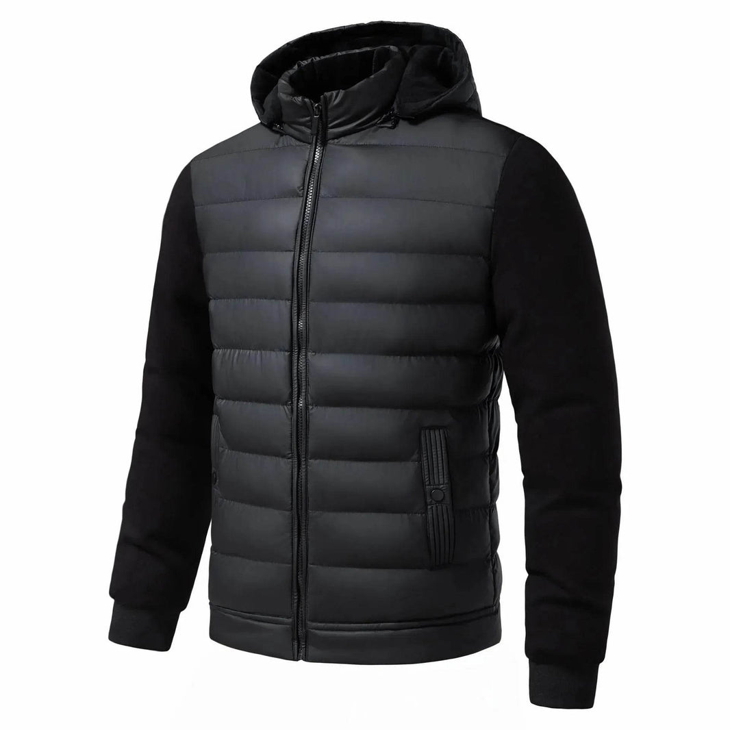 New Men's Casual Winter Hooded Jacket Down Puffer Jacket men - EX-STOCK Canada