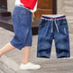Simple And Versatile Casual Boys' Denim Capris Denim Pant Trouser for boys - EX-STOCK Canada
