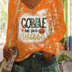 Women's V-neck Long Sleeved T-shirt - EX-STOCK CANADA