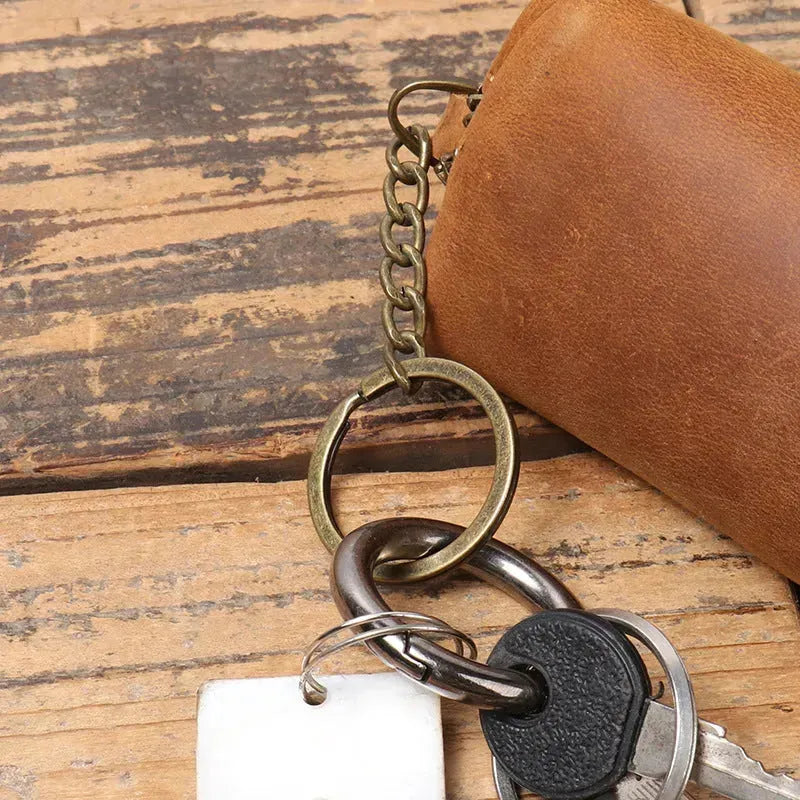 Men's Leather Multi-functional Clutch Coin Purse - EX-STOCK CANADA