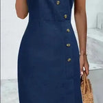 Summer New Women's Sexy Sleeveless Denim Skirt European And American Style Casual Thin Dress For Women - EX-STOCK CANADA